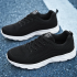 Breathable Tennis Running Walking Gym Shoes All black